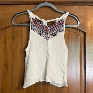 LA Hearts embroidered tank